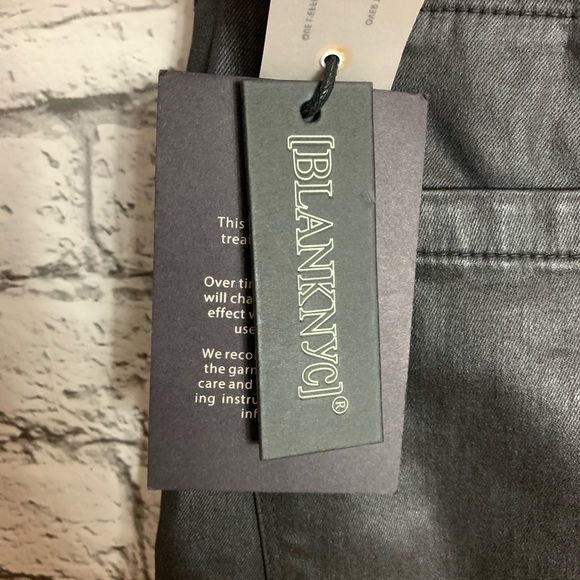 Blank NYC The Great  Jones Black High-Rise Skinny Jean Button Fly Women’s Sz 29 - Picture 6 of 12